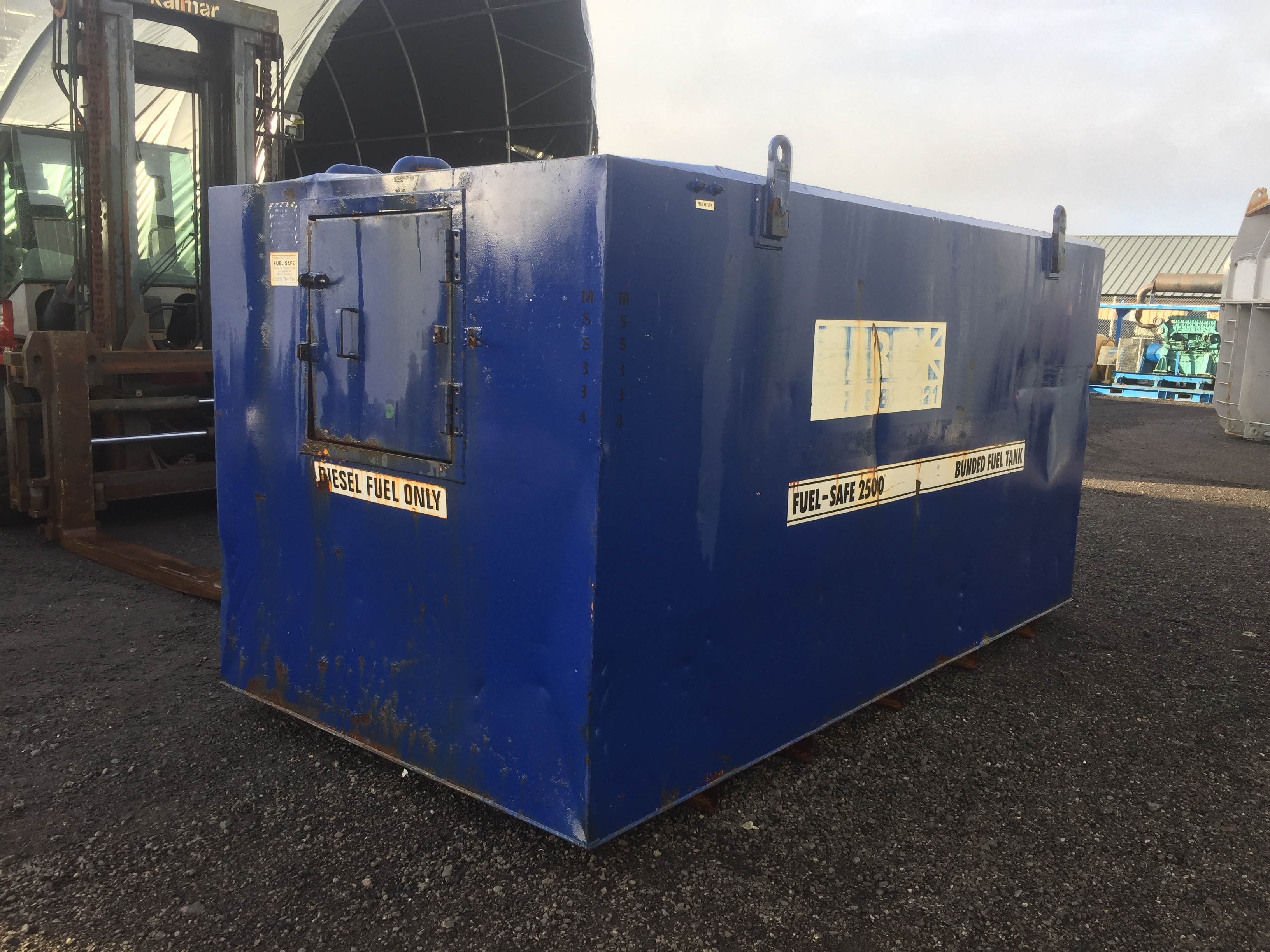 For Sale - Garic Fuel Safe 2500 Bunded Fuel Tank C/W Petrol Fuel Pump